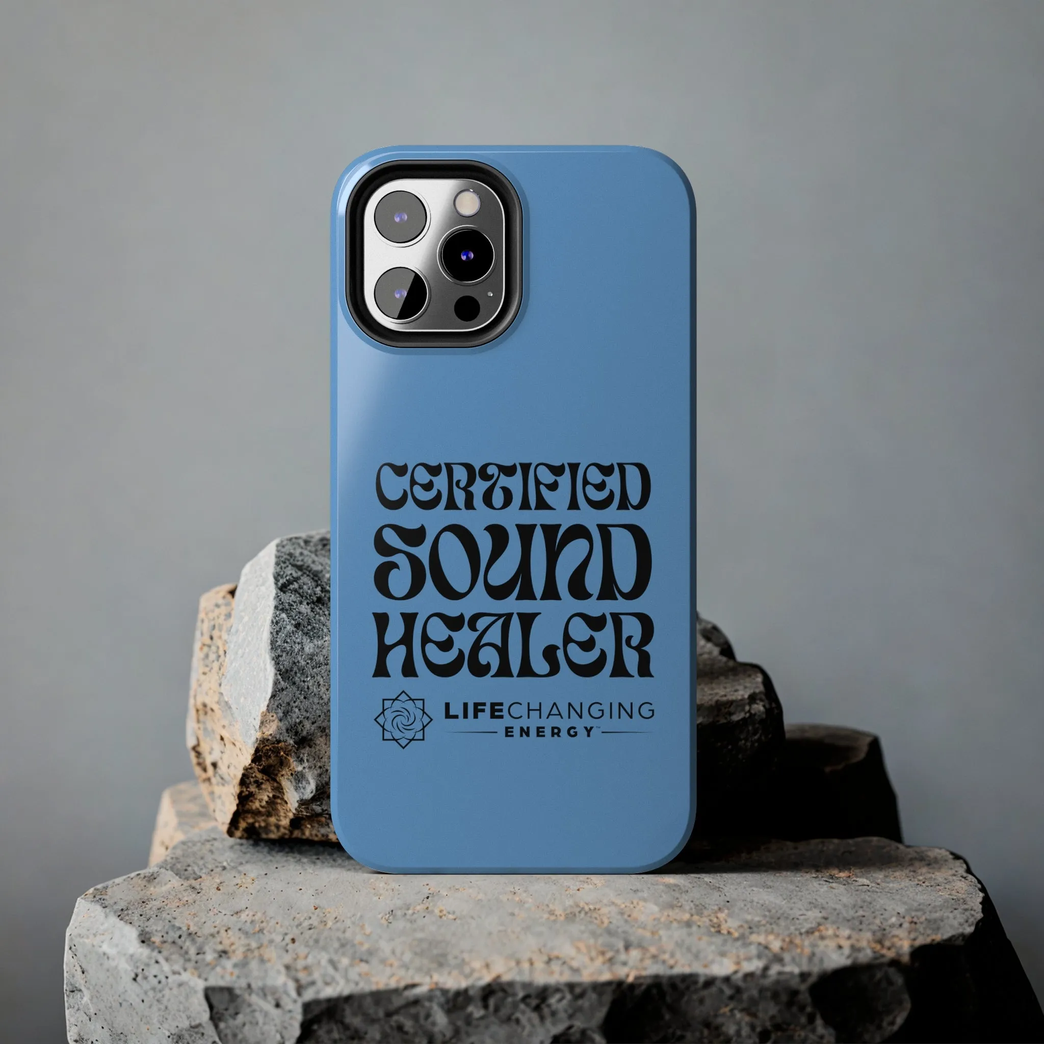 Certified Sound Healer Phone Case - Blue