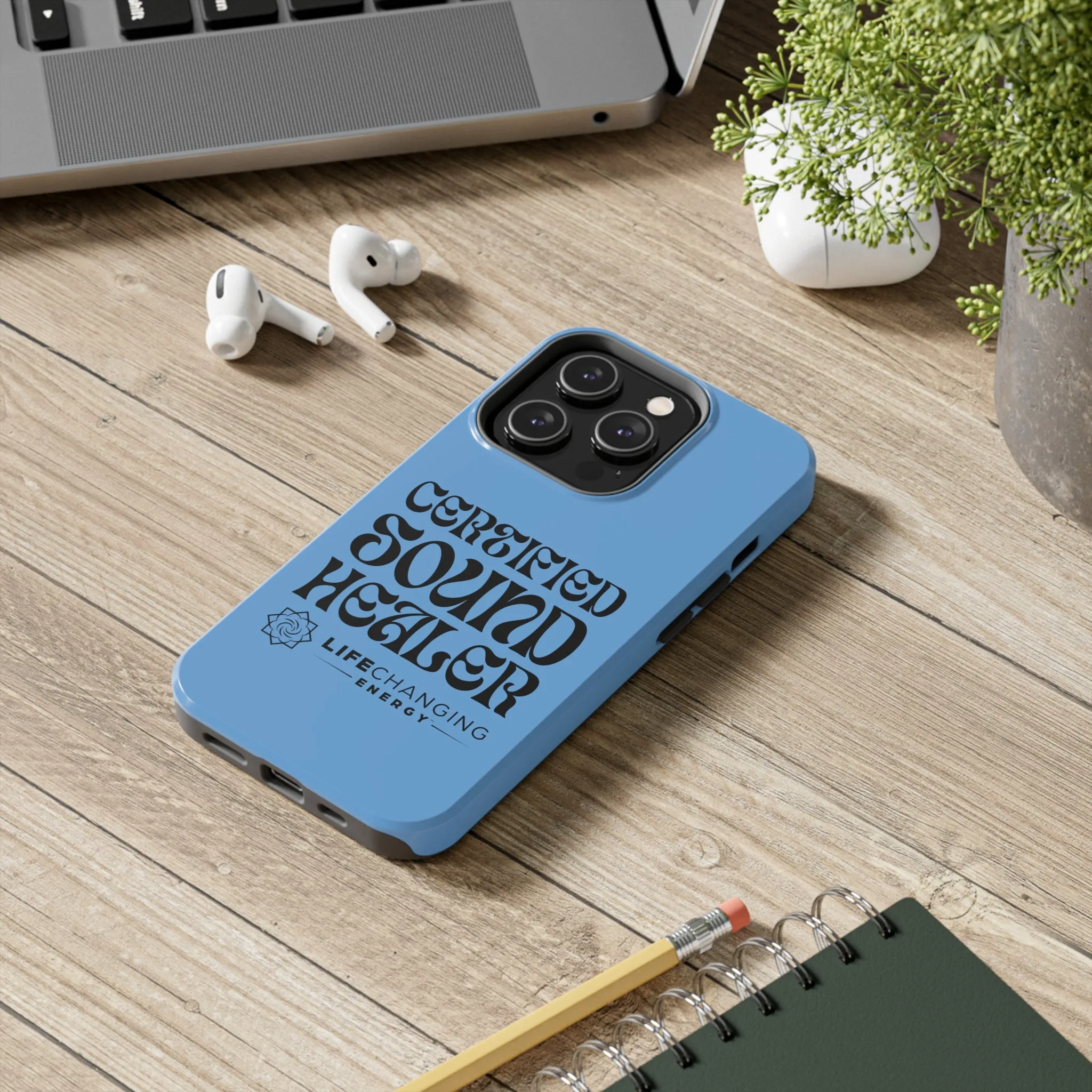 Certified Sound Healer Phone Case - Blue
