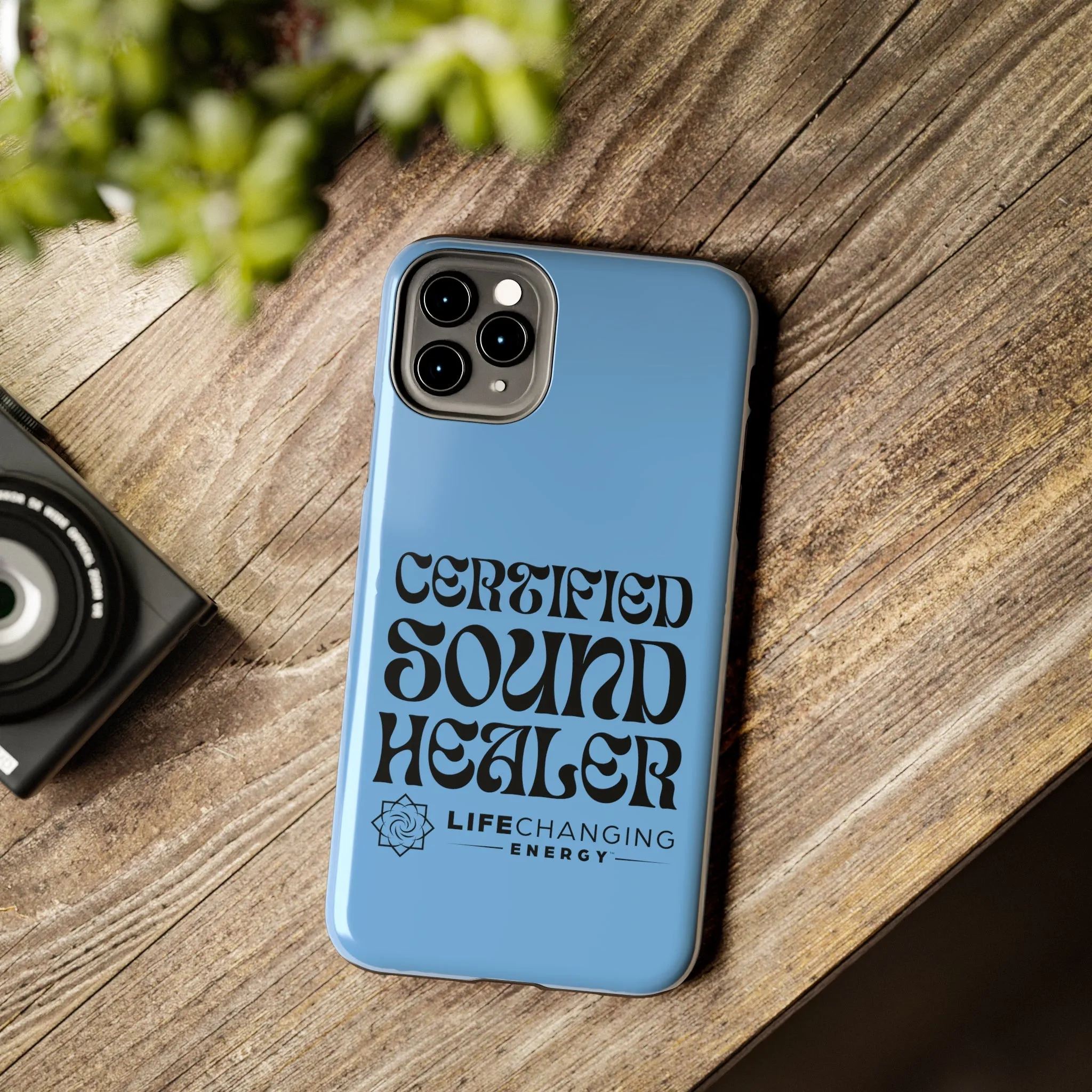 Certified Sound Healer Phone Case - Blue