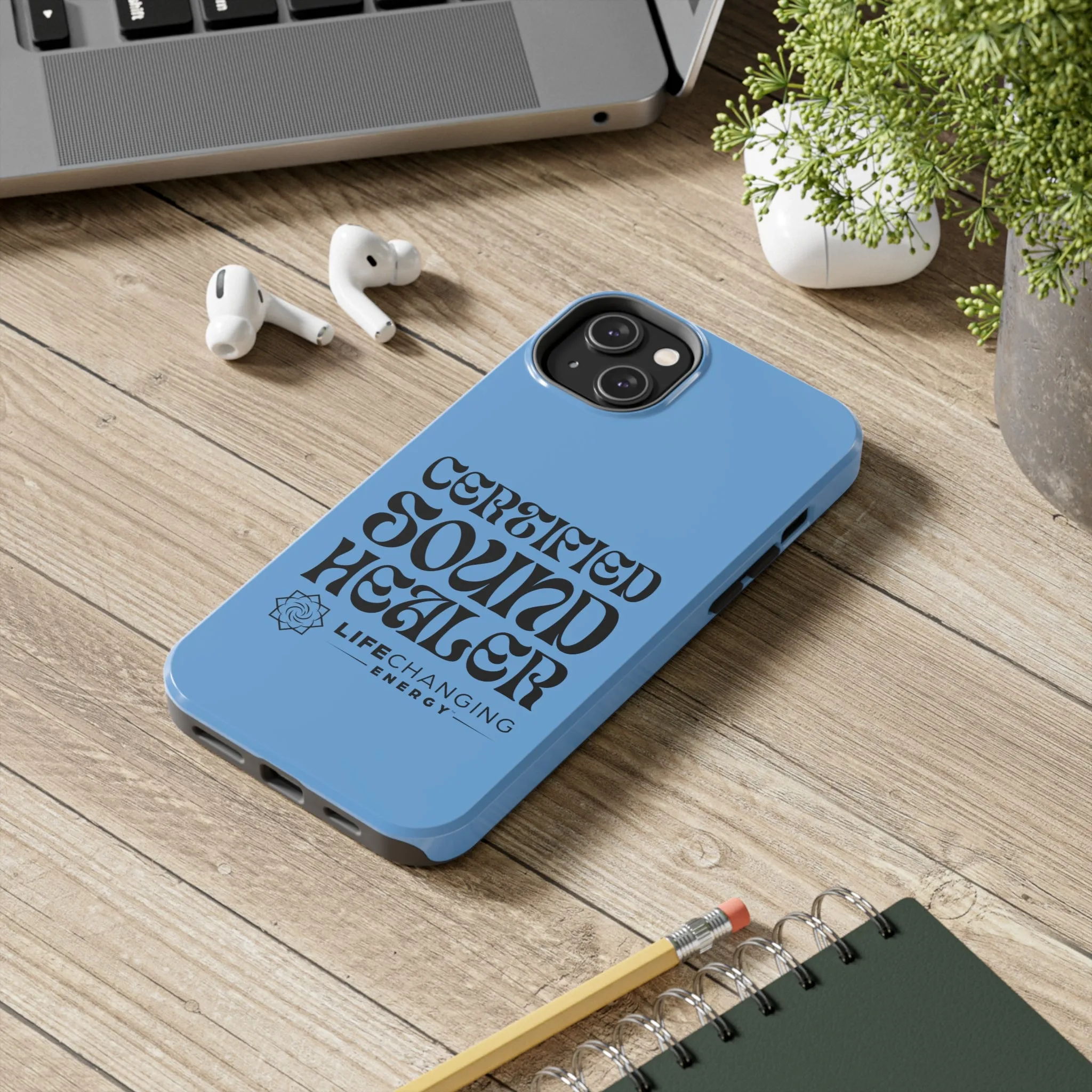 Certified Sound Healer Phone Case - Blue