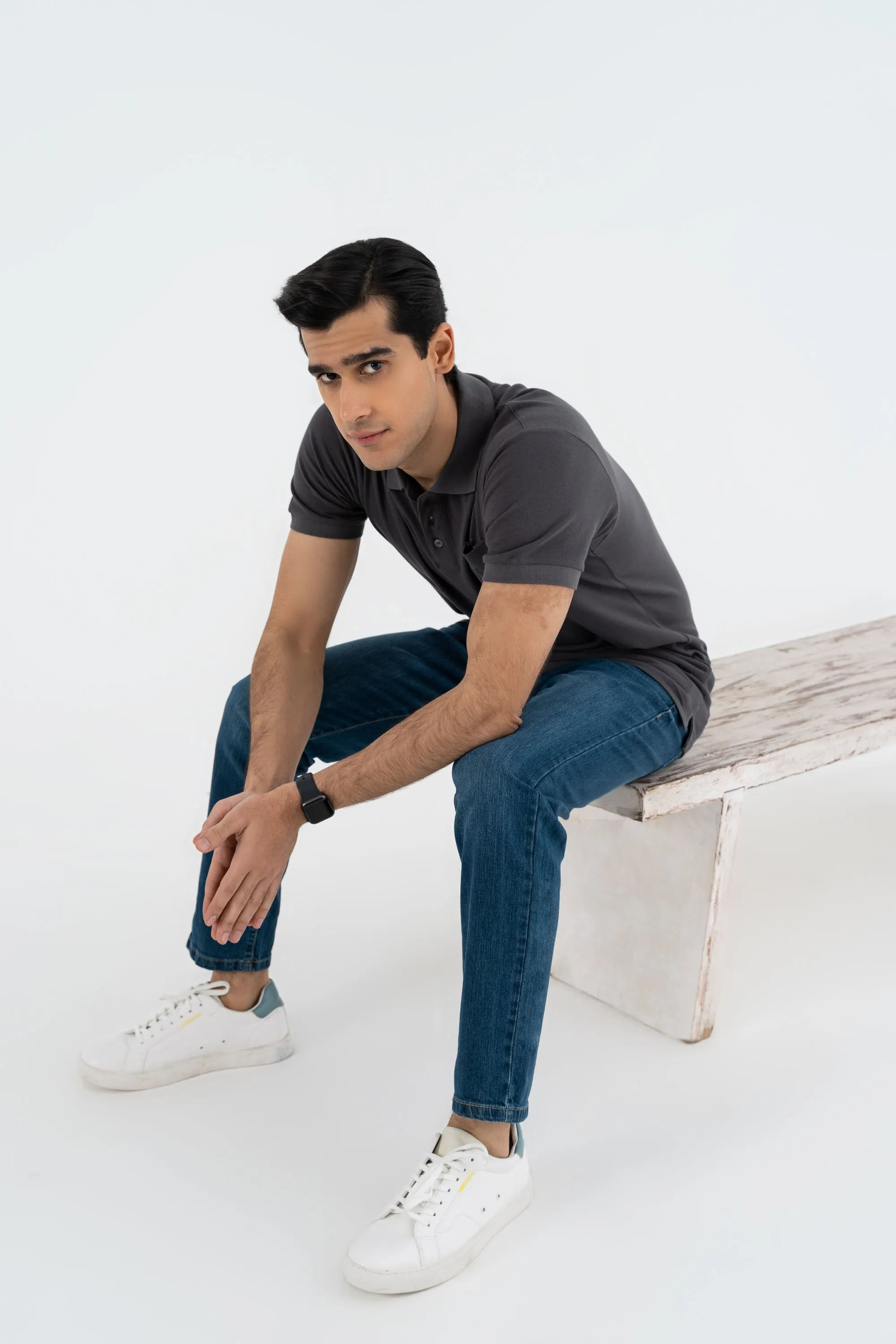 Charcoal Polo Shirt