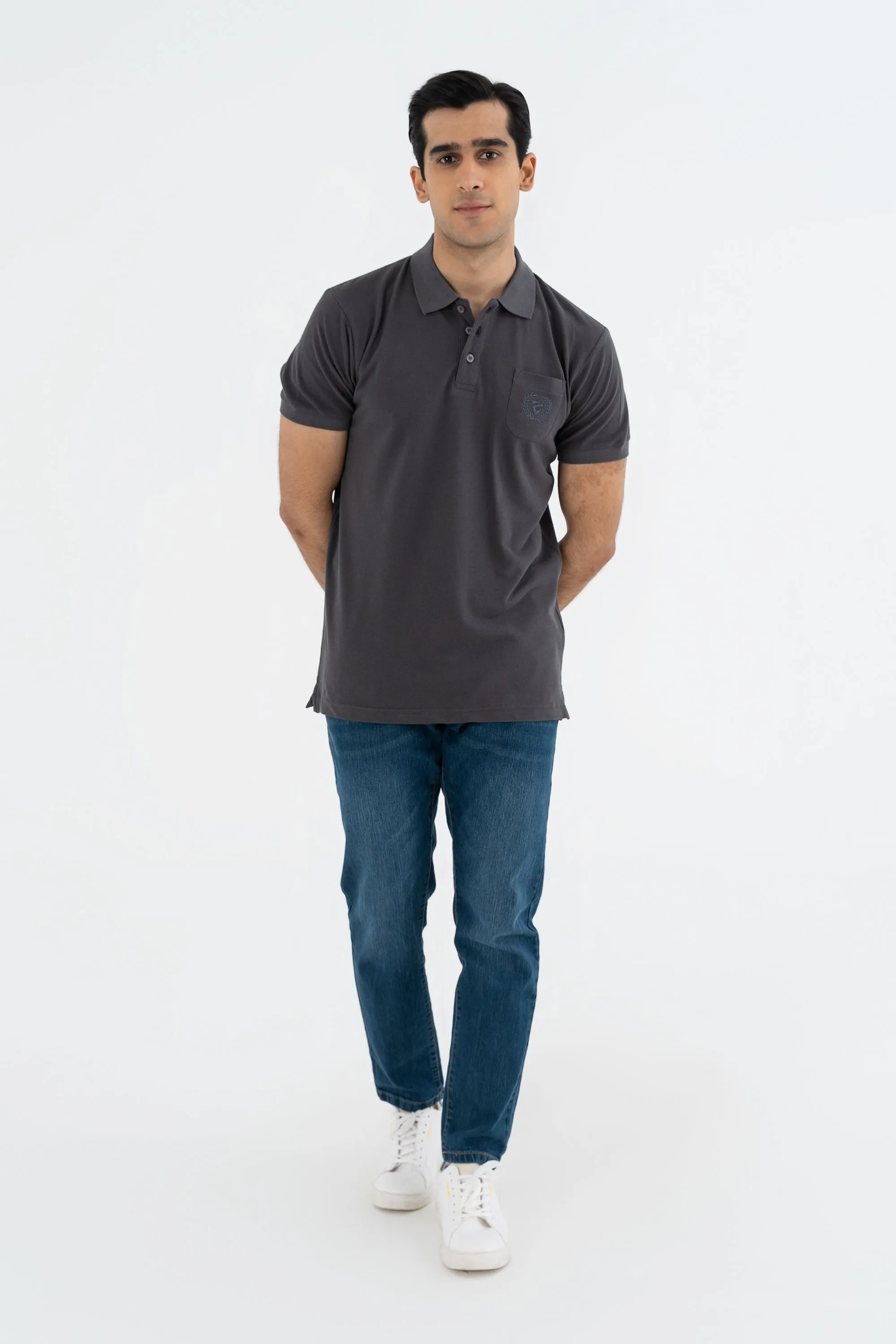 Charcoal Polo Shirt