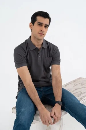 Charcoal Polo Shirt