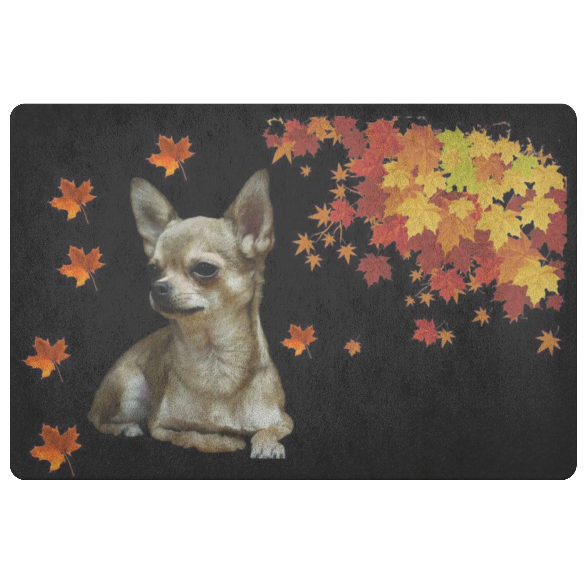 Chihuahua Doormat - Fall