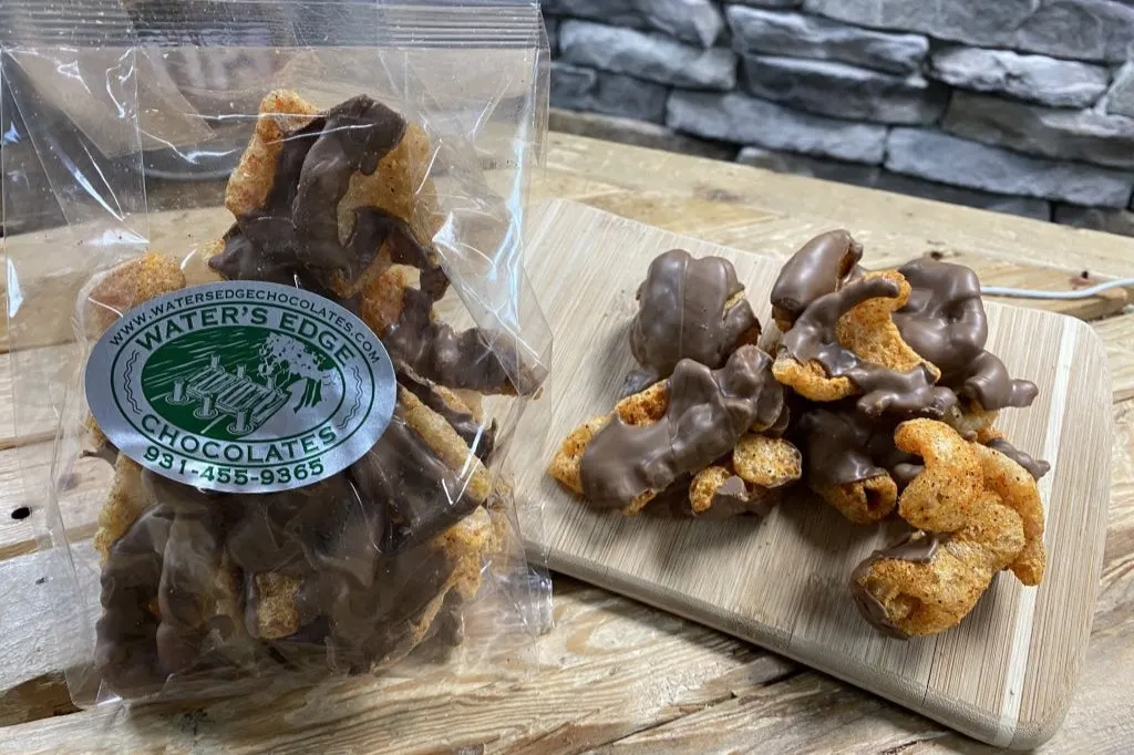 Chocolate Pork Skins