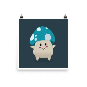 Chonky Mushroom Print