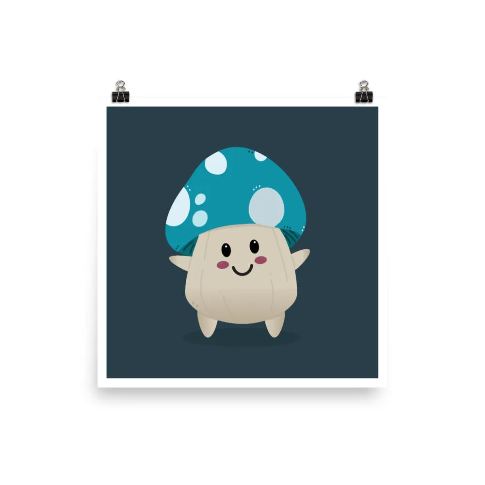 Chonky Mushroom Print