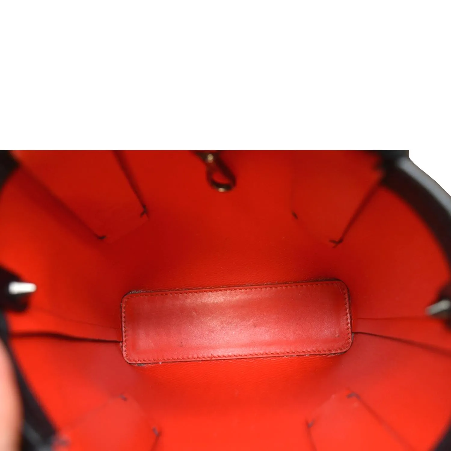 CHRISTIAN LOUBOUTIN Cabata Mini Leather Tote Bag Black
