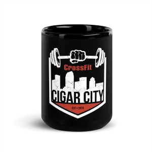 Cigar City Crossfit Black Mug