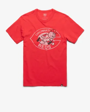 CINCINNATI REDS COOPERSTOWN PREMIER '47 FRANKLIN TEE