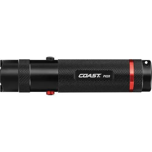 Coast PX20 White and Red LED Flashlight