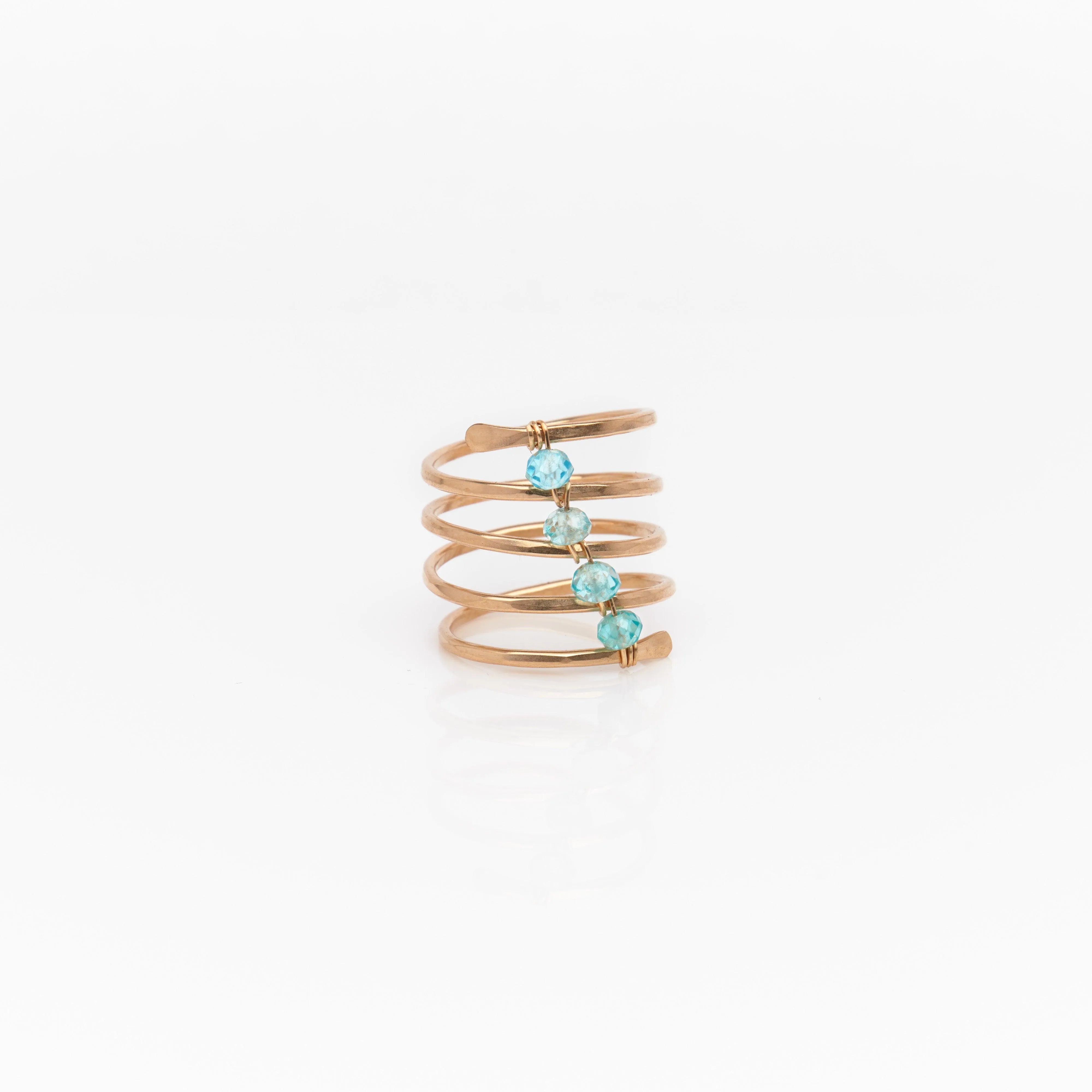 Coil Stone Ring