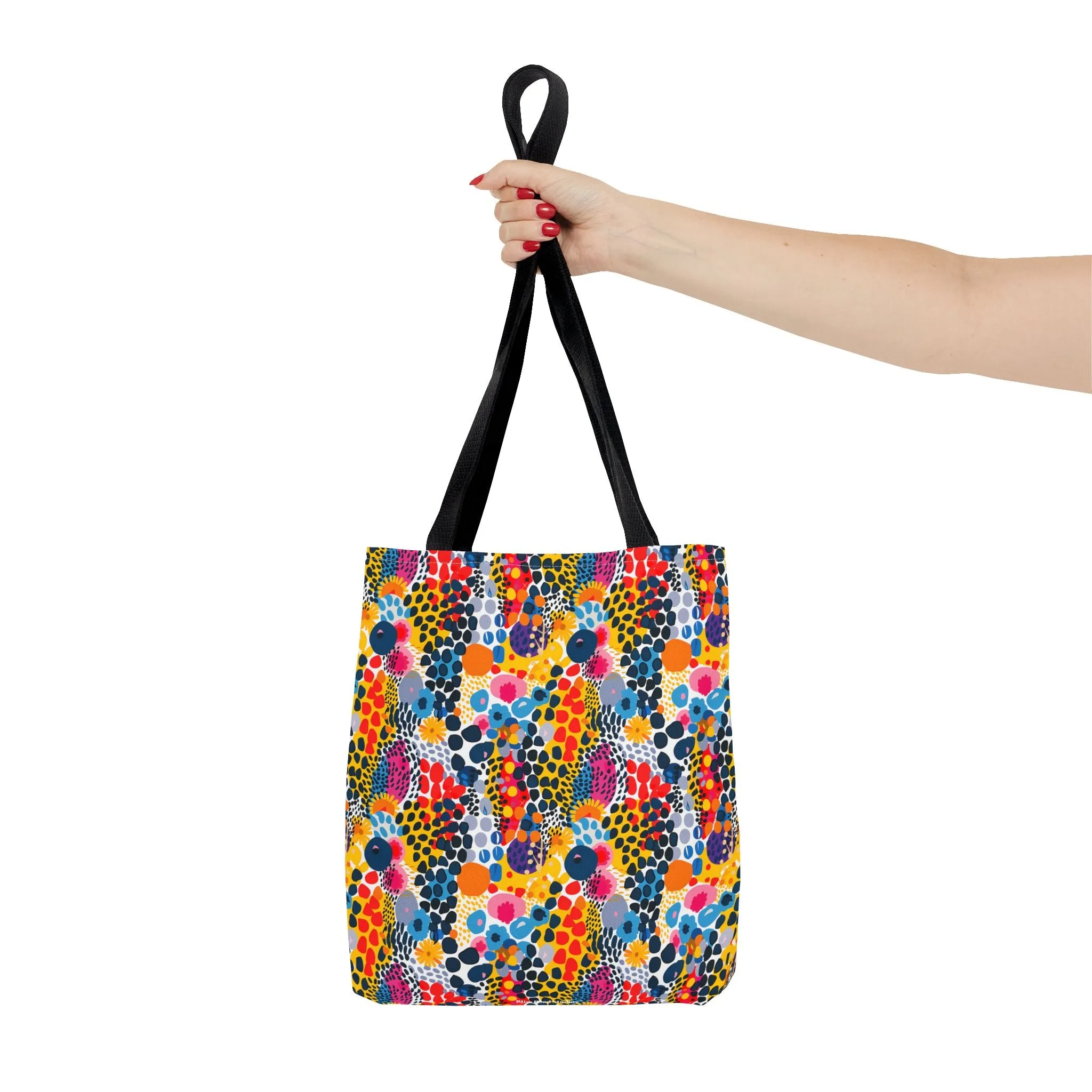 ColorSplash Pop Tote Bag - Pop into Style with a Splash of Color! Available in 3 sizes.