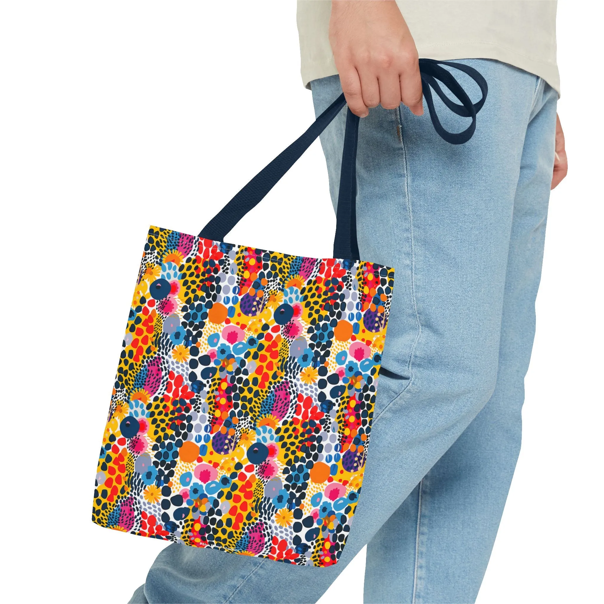 ColorSplash Pop Tote Bag - Pop into Style with a Splash of Color! Available in 3 sizes.