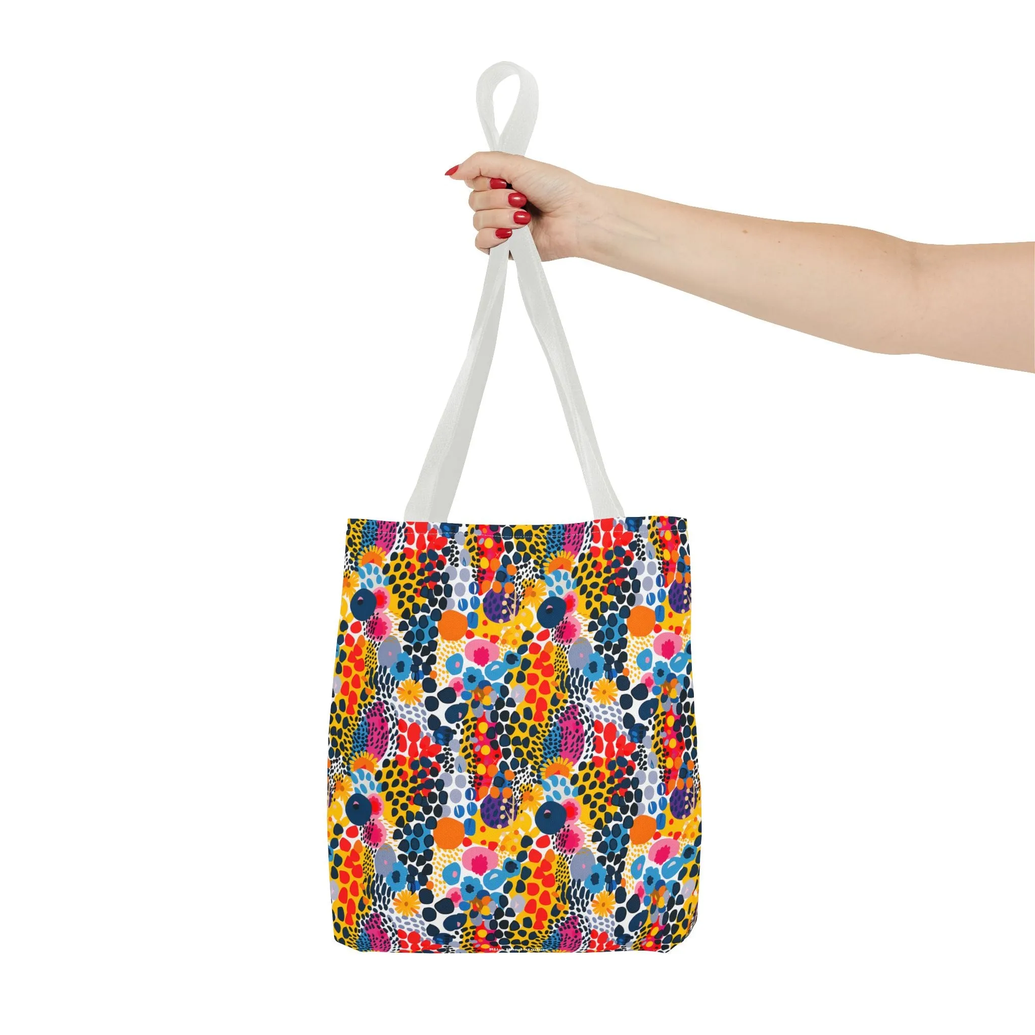 ColorSplash Pop Tote Bag - Pop into Style with a Splash of Color! Available in 3 sizes.