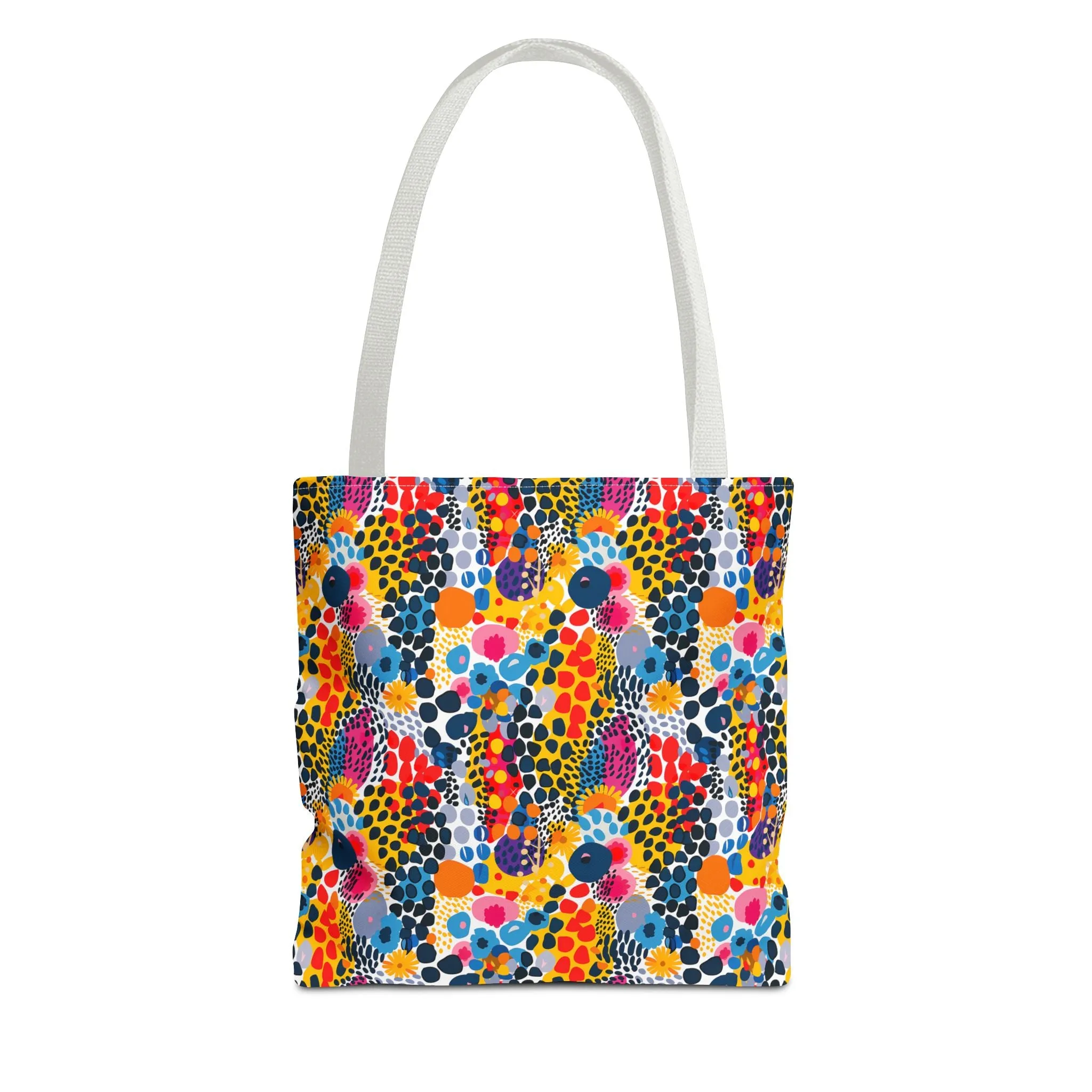 ColorSplash Pop Tote Bag - Pop into Style with a Splash of Color! Available in 3 sizes.