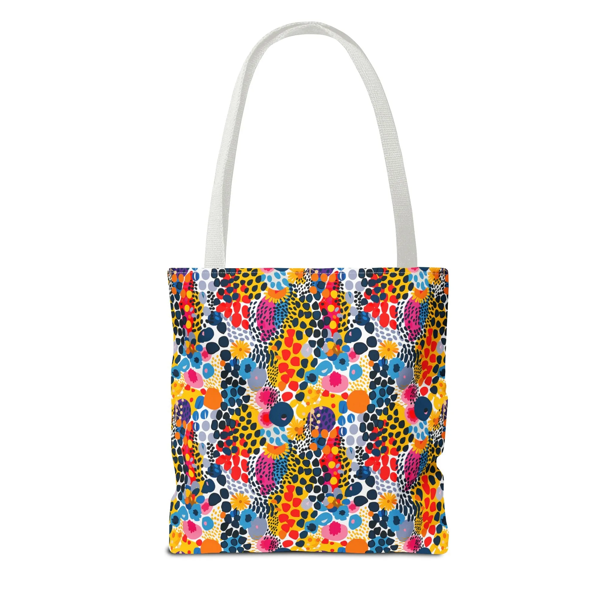 ColorSplash Pop Tote Bag - Pop into Style with a Splash of Color! Available in 3 sizes.