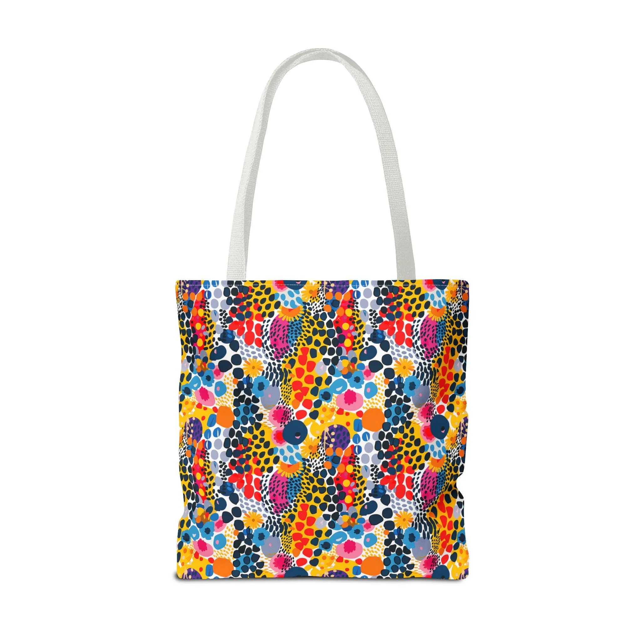 ColorSplash Pop Tote Bag - Pop into Style with a Splash of Color! Available in 3 sizes.