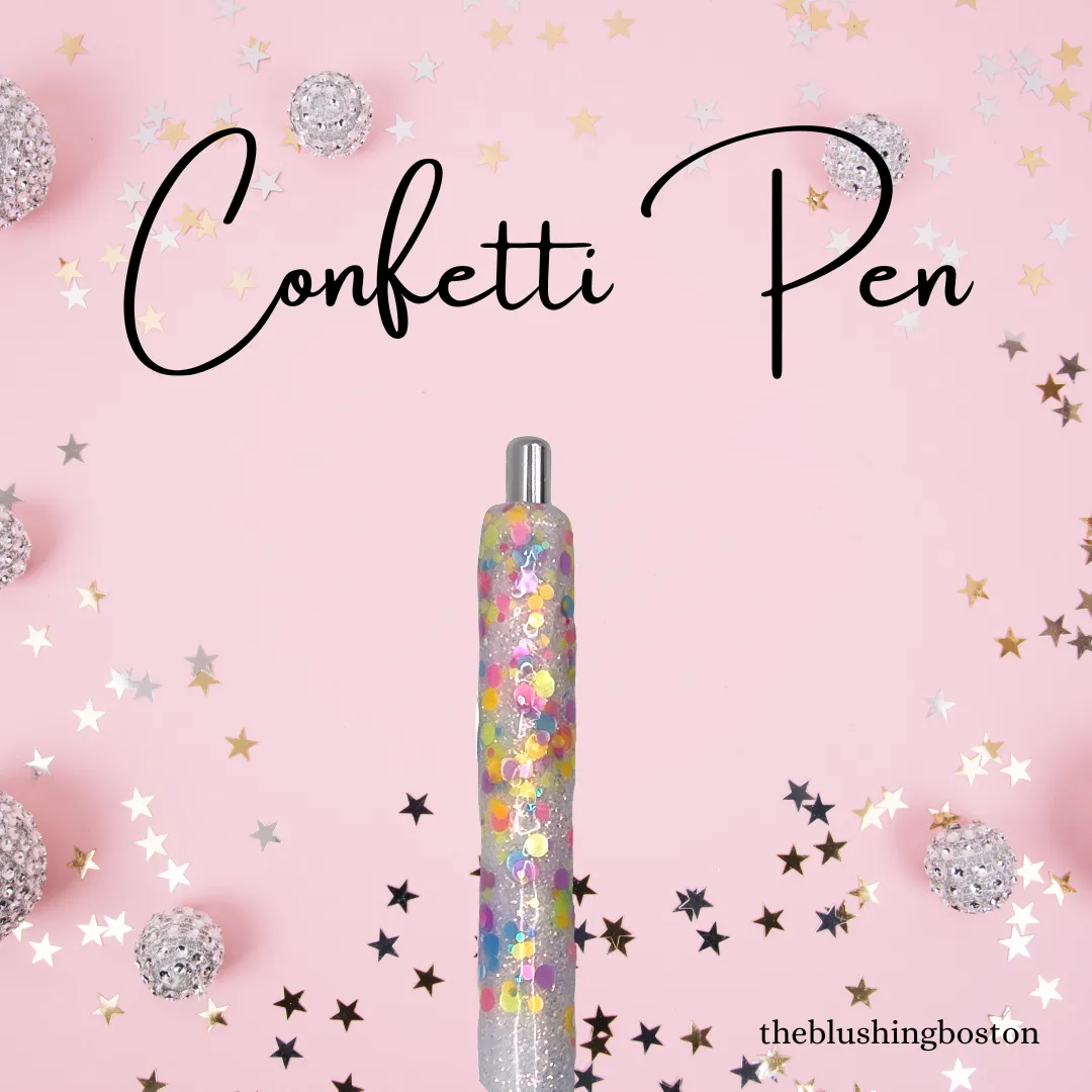 Confetti - Personalizable - Pen