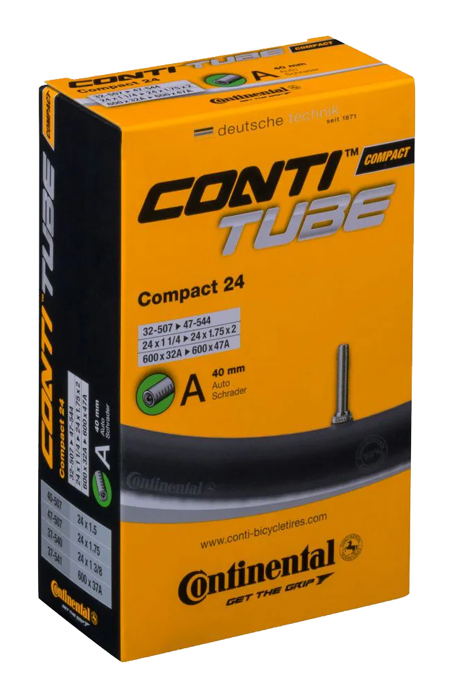 Continental Compact 24 Tube - Schrader Valve