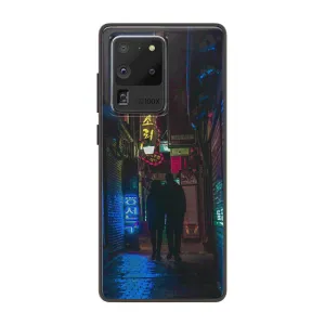 Couple Walking LED Case for Samsung