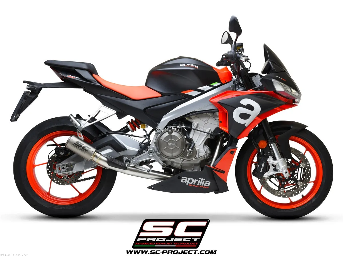 CR-T Exhaust by SC-Project Aprilia RS 660 / Tuono 660 / 2020 to 2023