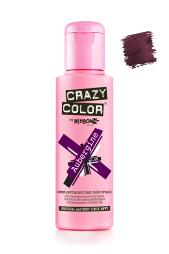 Crazy Colour Aubergine