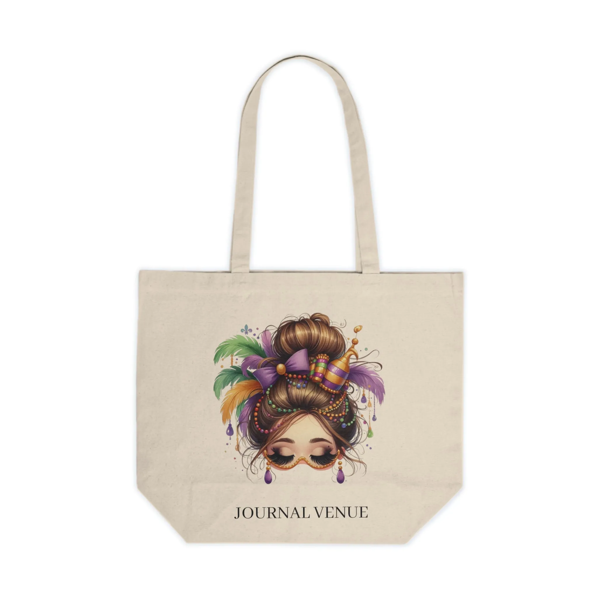 Cute Cotton Canvas Shopping Tote Bag
