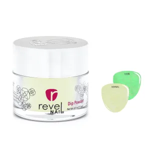 D774 Techno Green Glitter Dip Powder