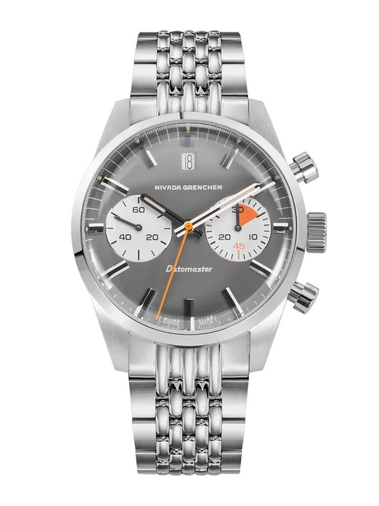 Datomaster 39mm Light Grey