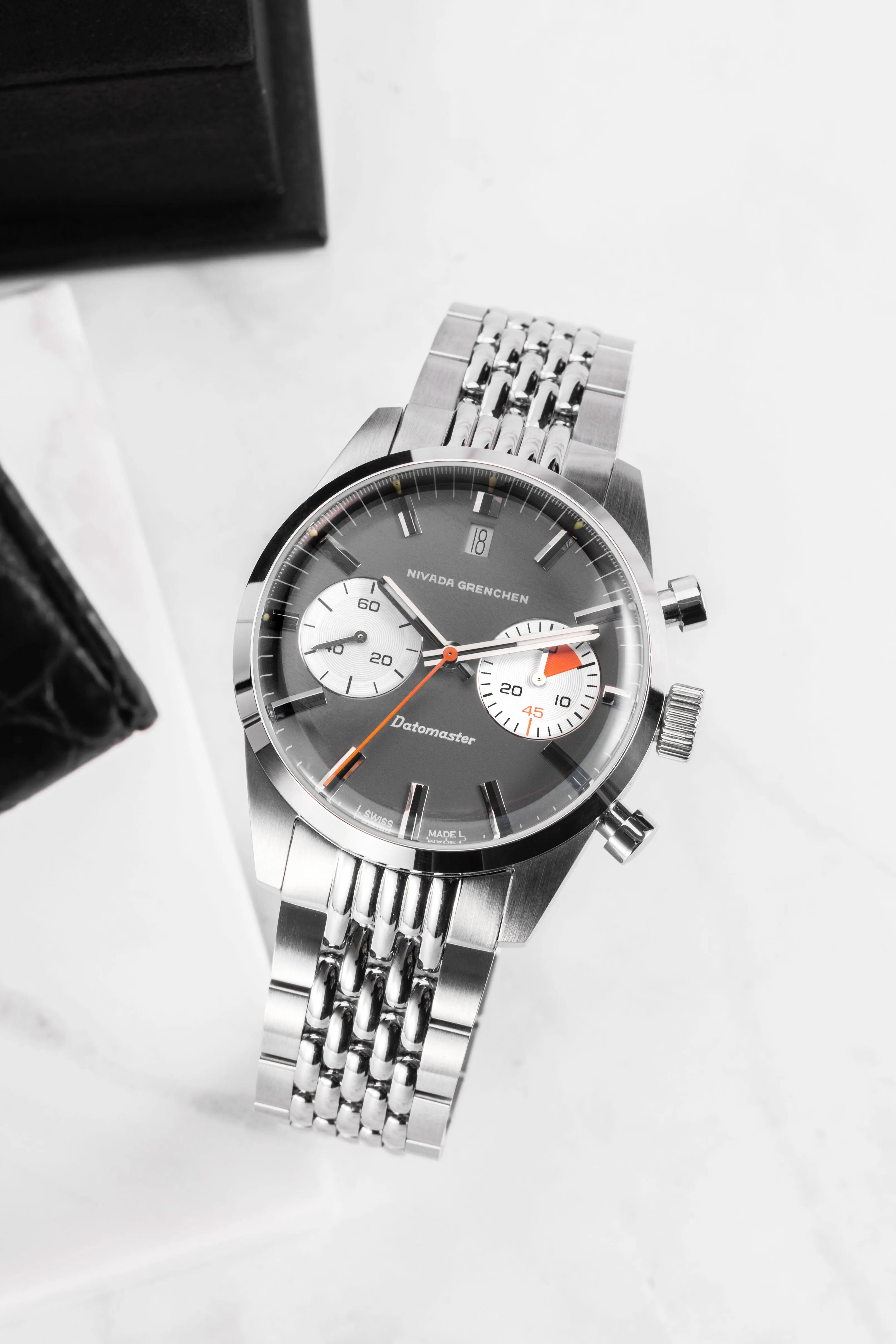Datomaster 39mm Light Grey