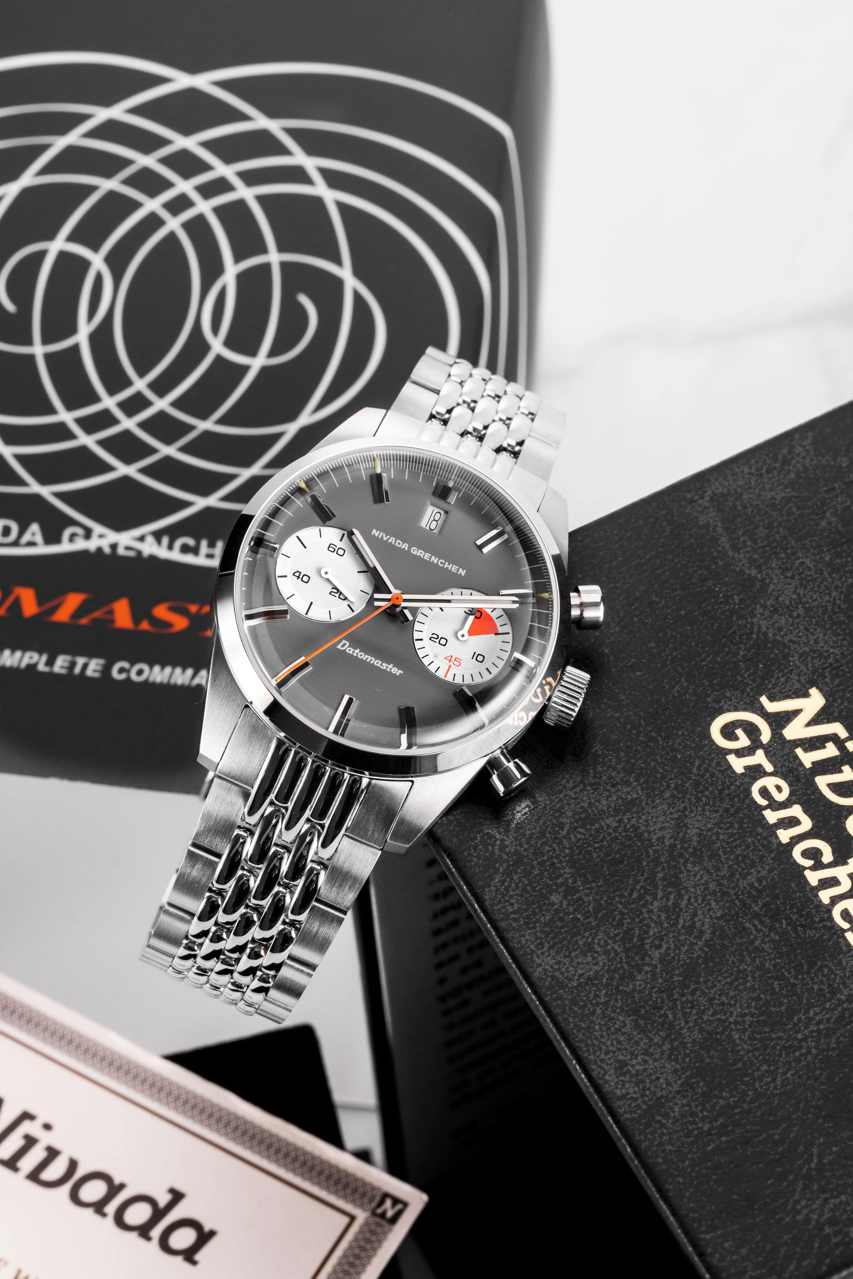 Datomaster 39mm Light Grey