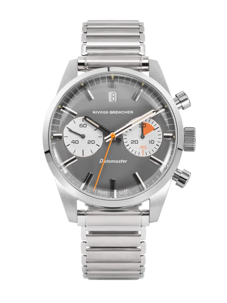 Datomaster 39mm Light Grey