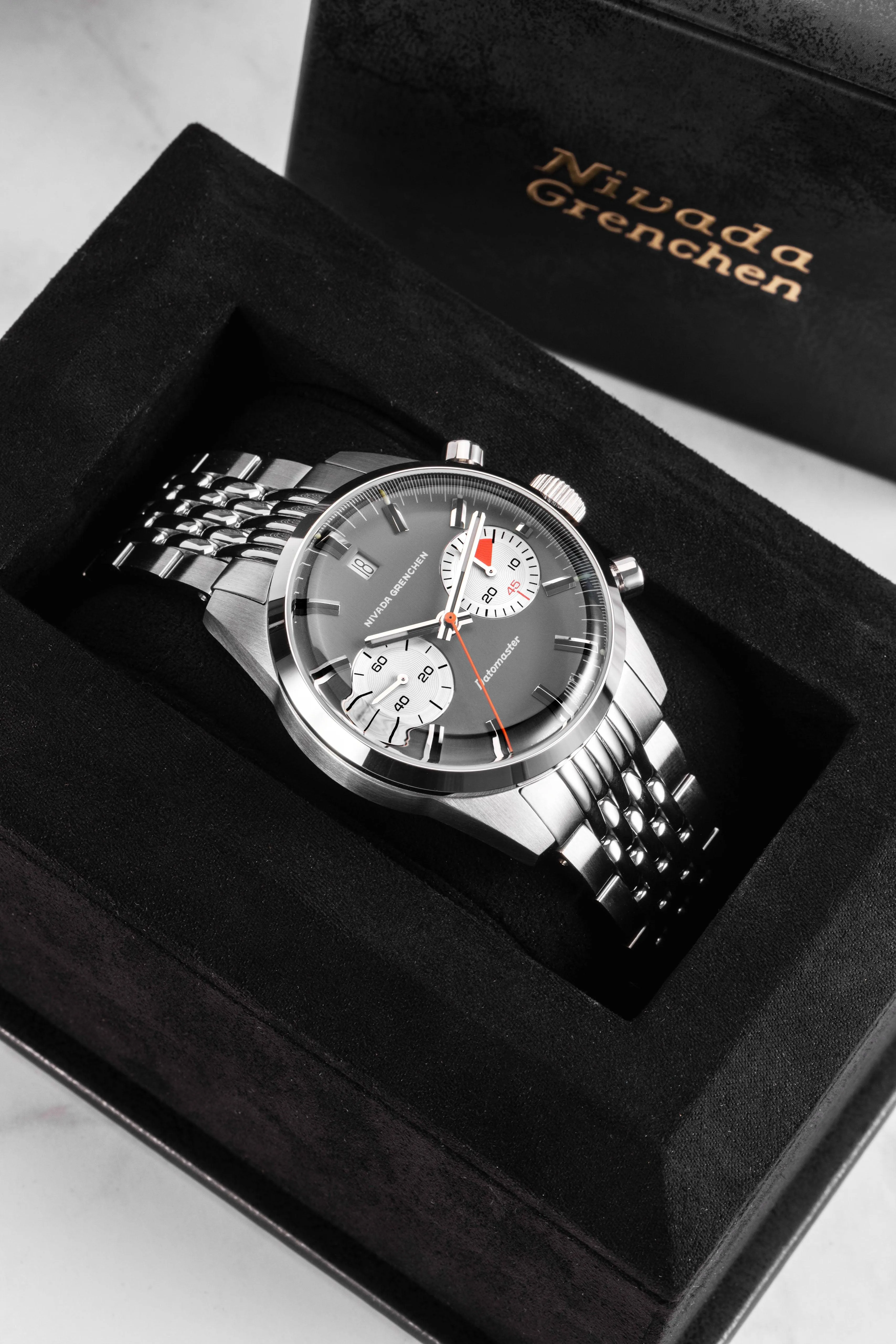 Datomaster 39mm Light Grey