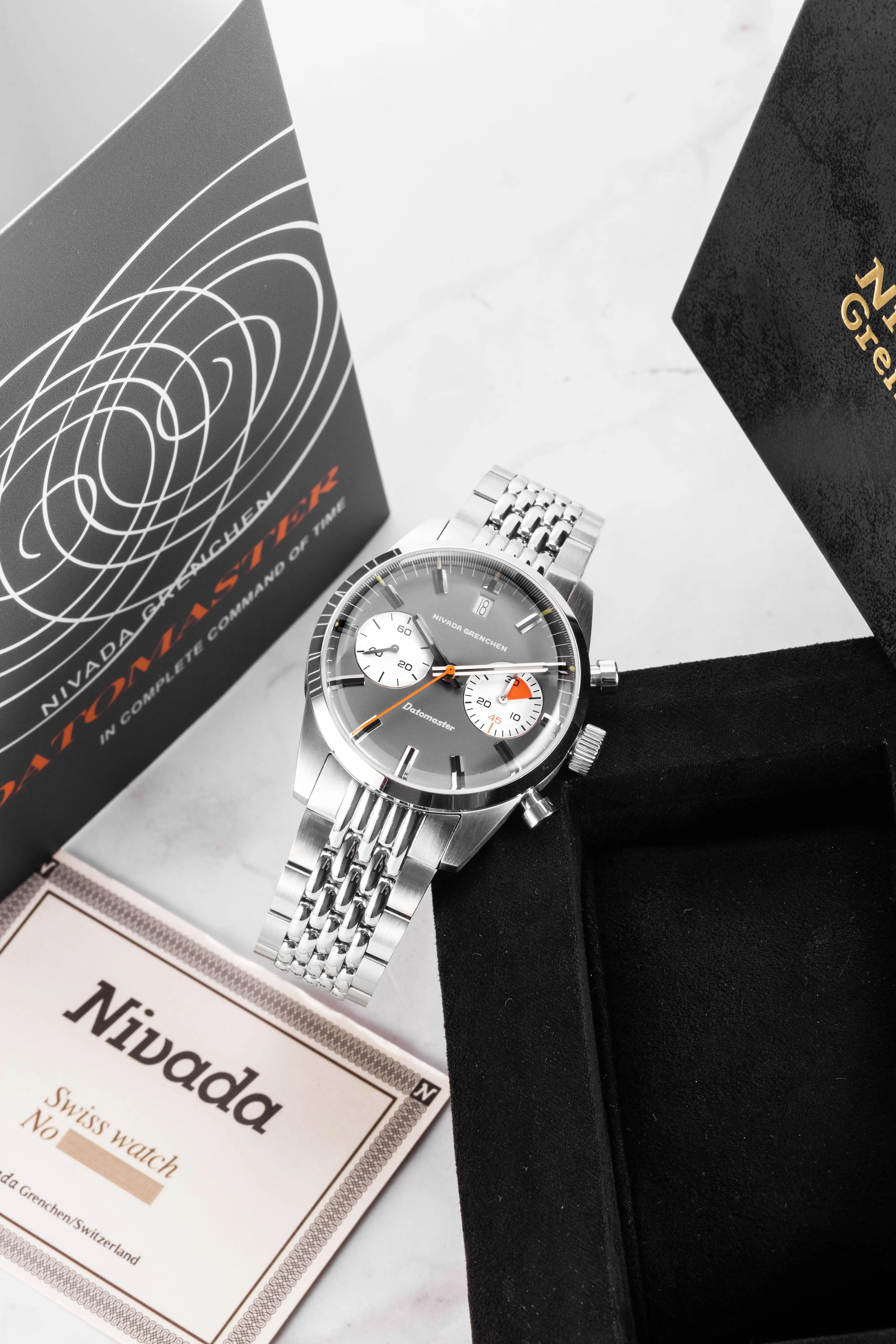 Datomaster 39mm Light Grey