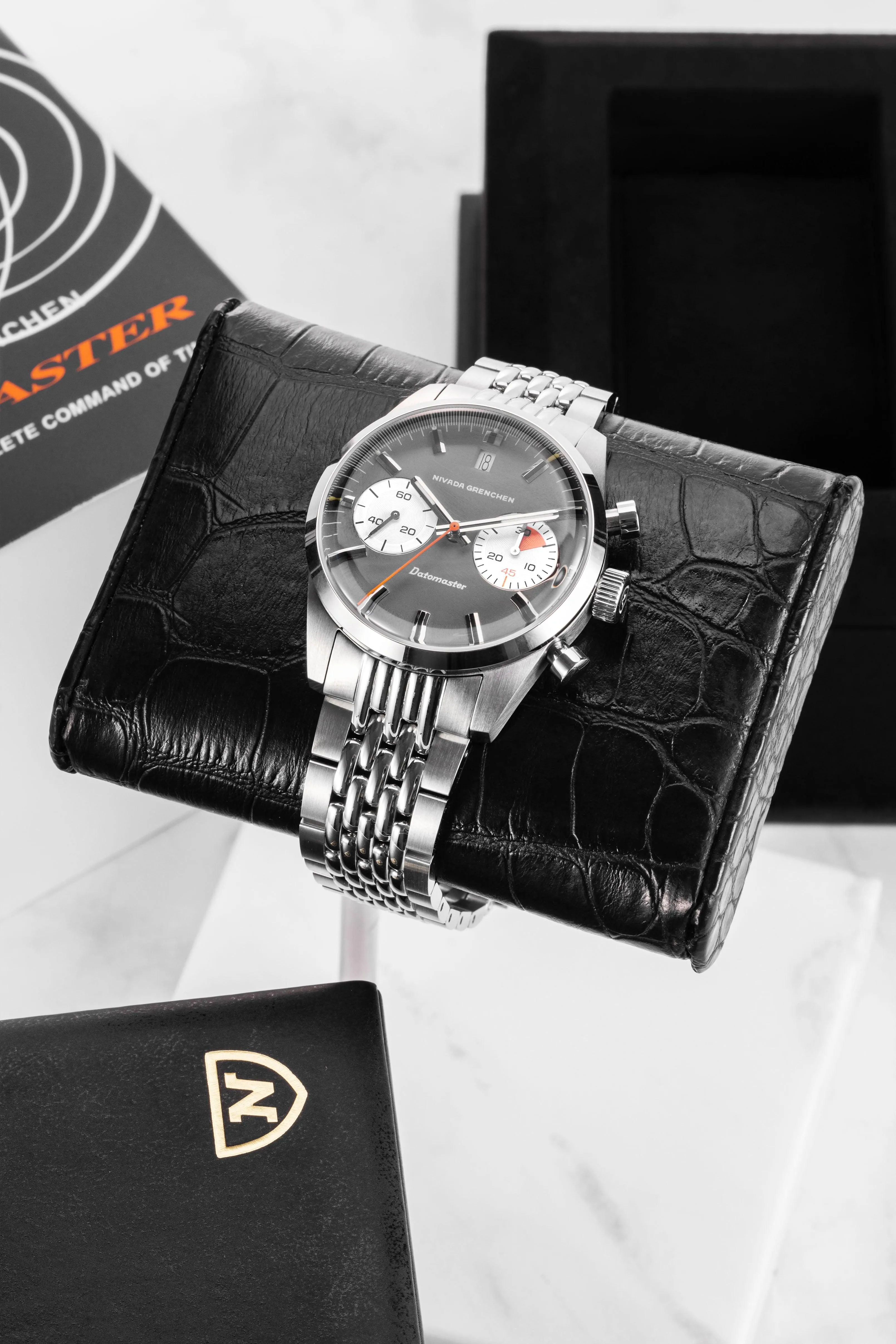 Datomaster 39mm Light Grey