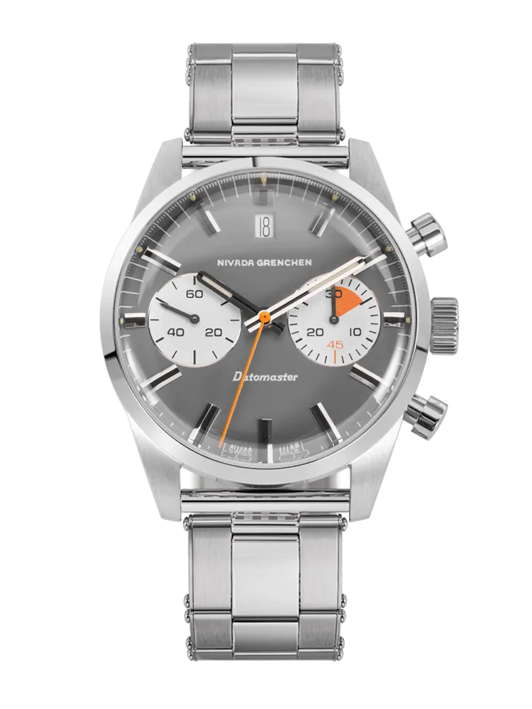 Datomaster 39mm Light Grey