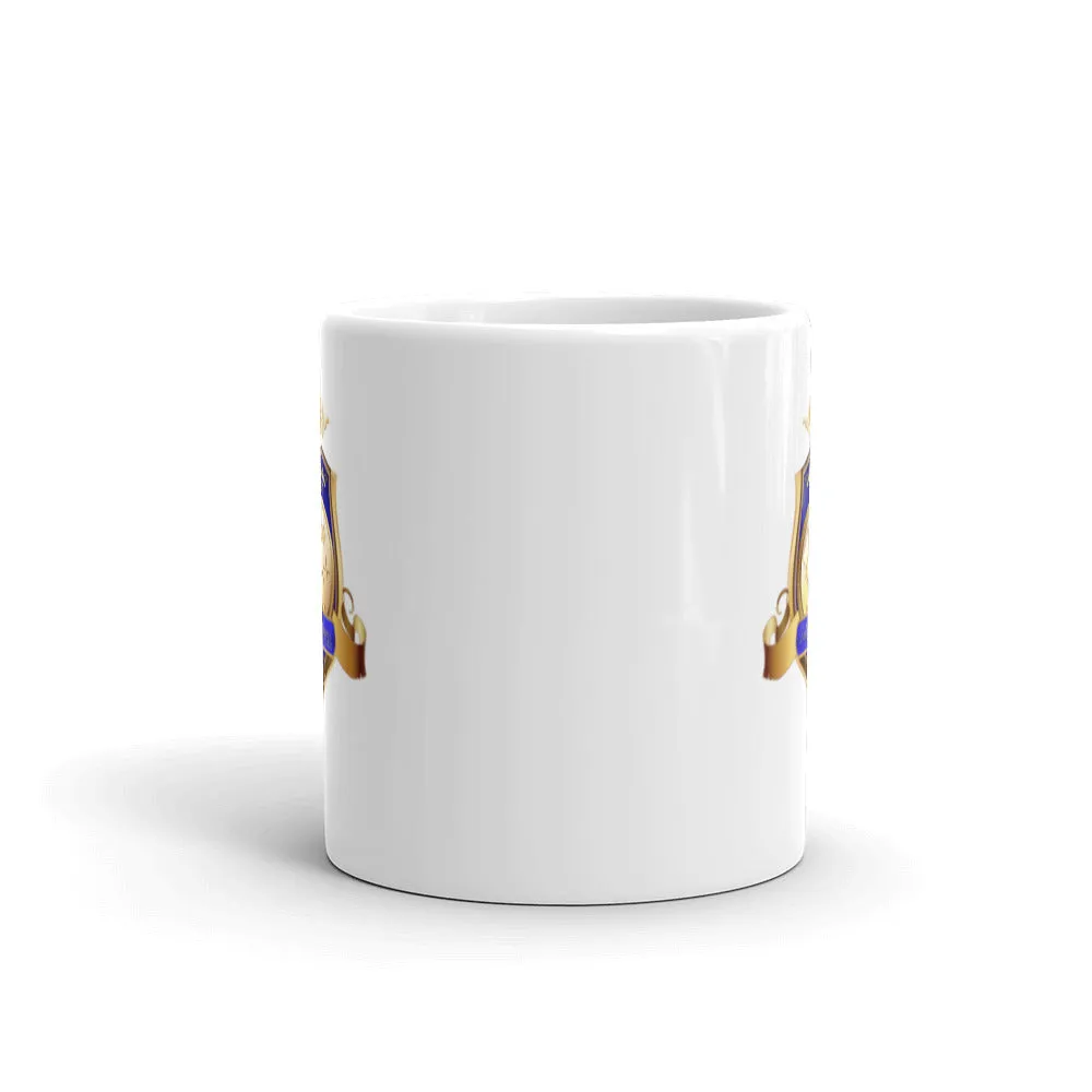 DDU White glossy mug