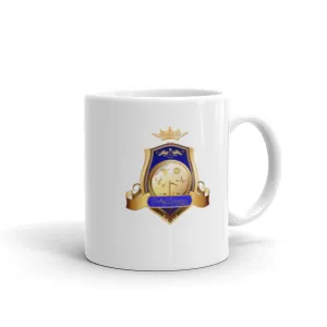DDU White glossy mug