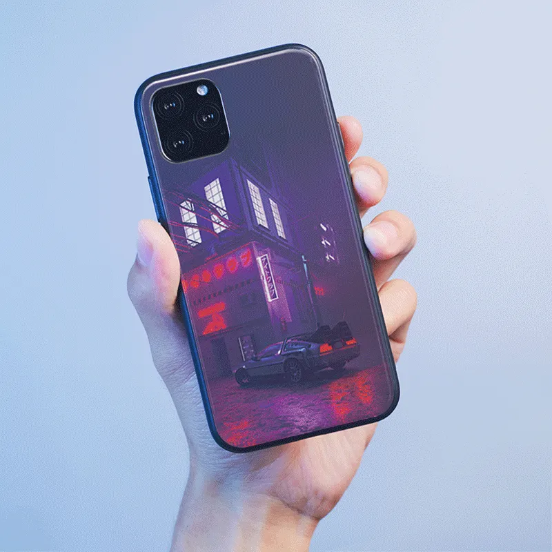 De lorean LED Case for iPhone