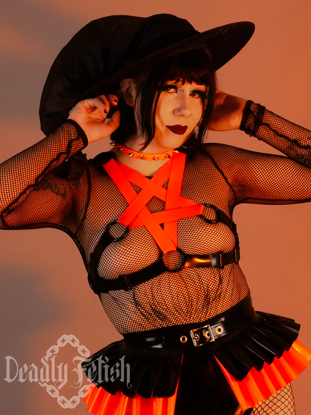 Deadly Fetish Latex: Basic Harness #04