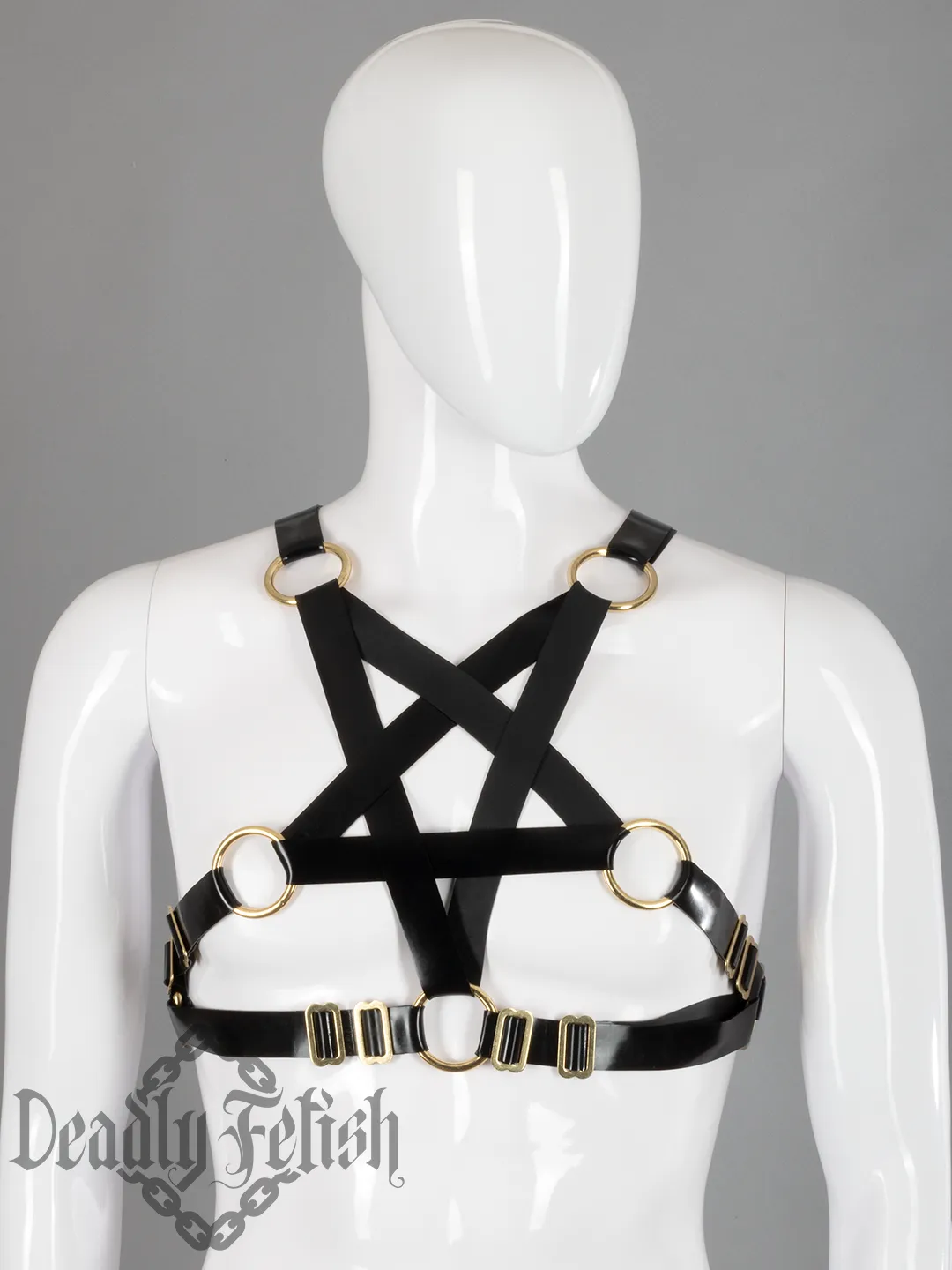 Deadly Fetish Latex: Basic Harness #04