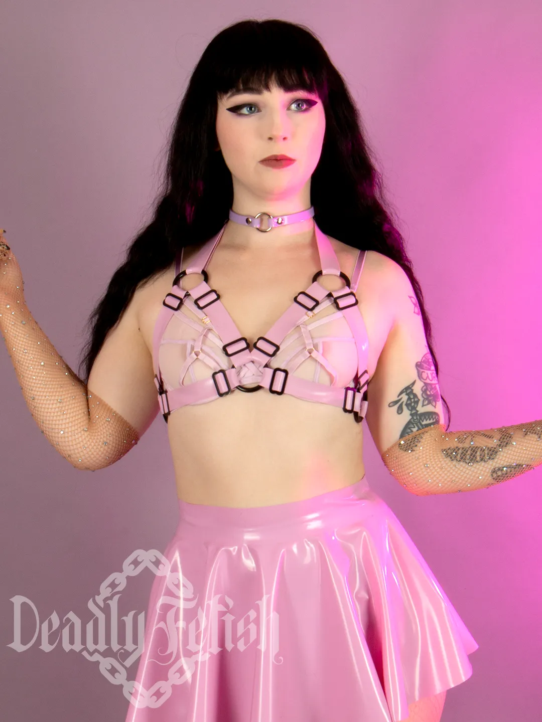 Deadly Fetish Latex: Basic Harness #10