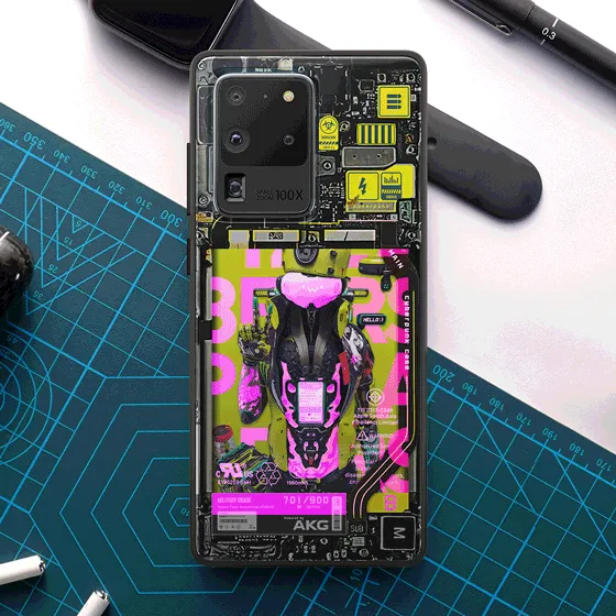 DelivoBoy Industrial LED Case for Samsung