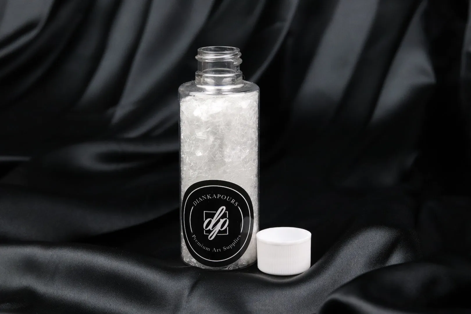 Dianka Pours Glitter Glass