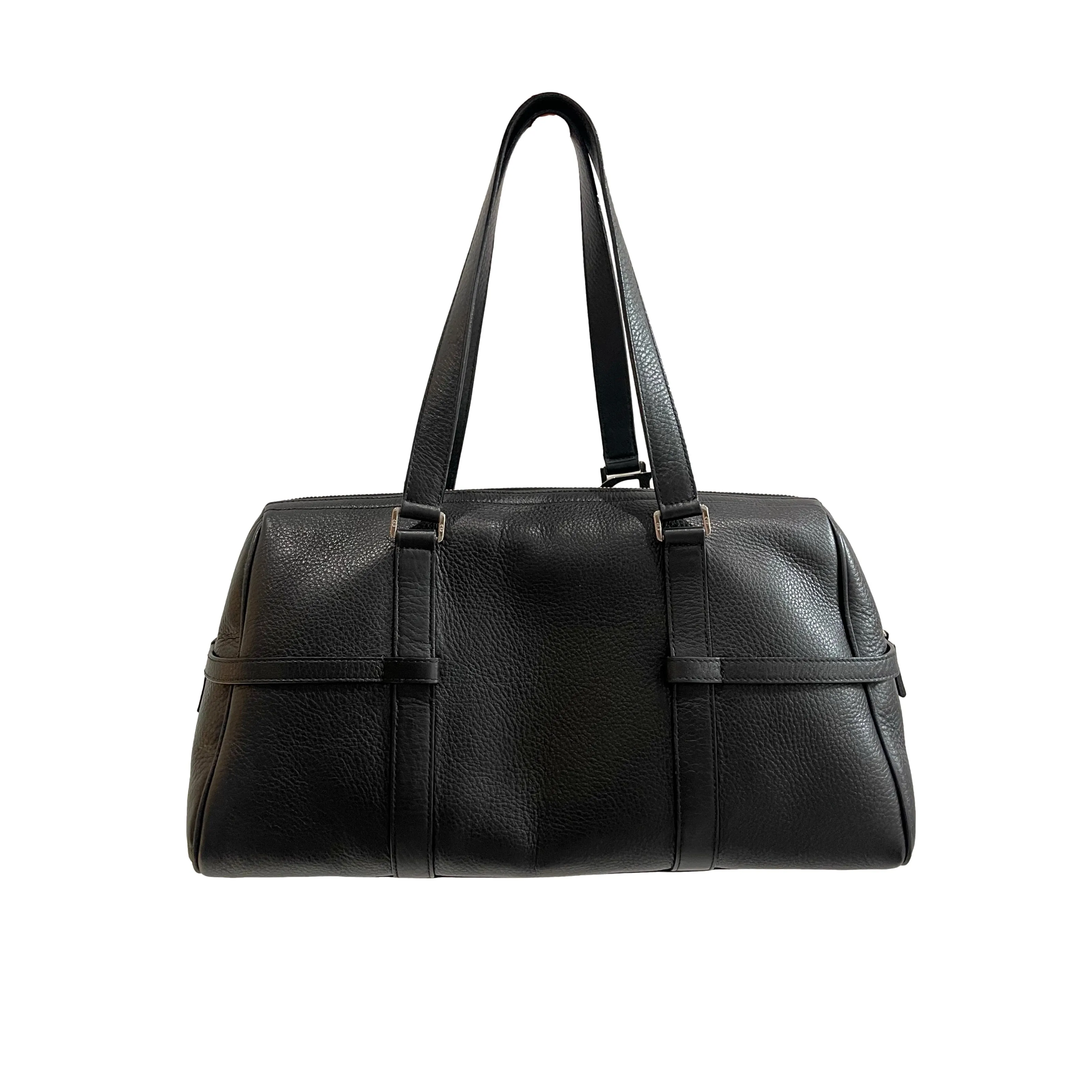 Dior Black Leather Shoulder Bag