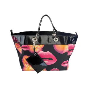 Dior Black Lip Jumbo Tote