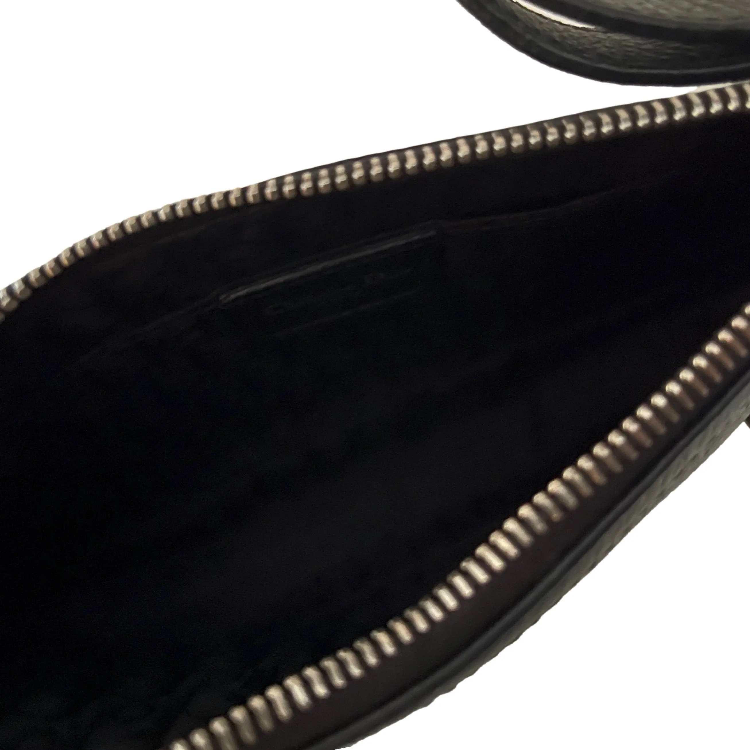 Dior Black Logo Mini Leather Shoulder Bag