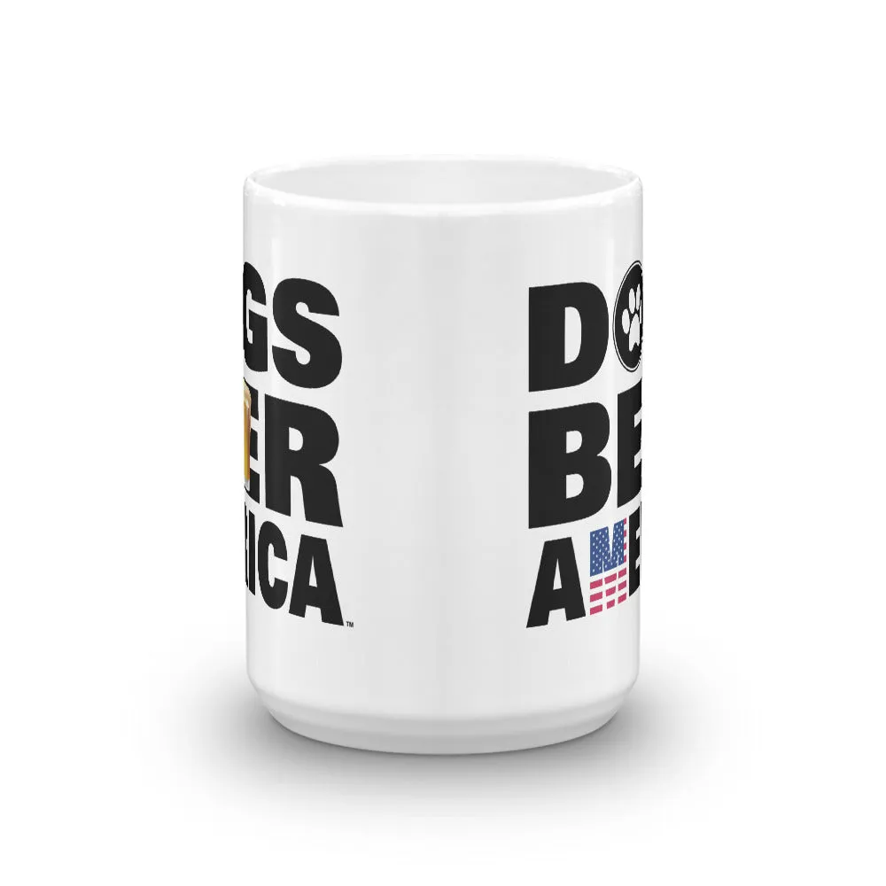 Dogs Beer America Coffee Mug (2 sizes)