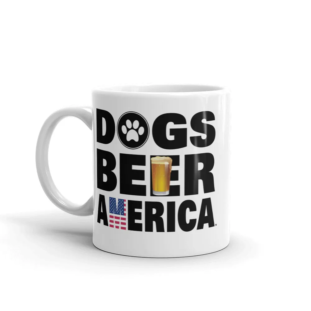 Dogs Beer America Coffee Mug (2 sizes)